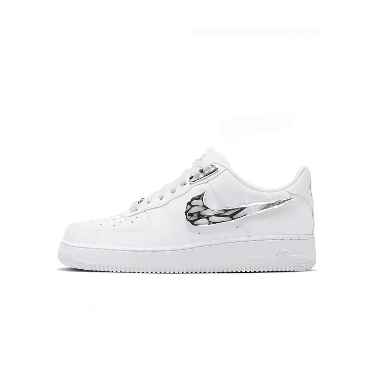 Nikee Airforce 1 White Molten Metal