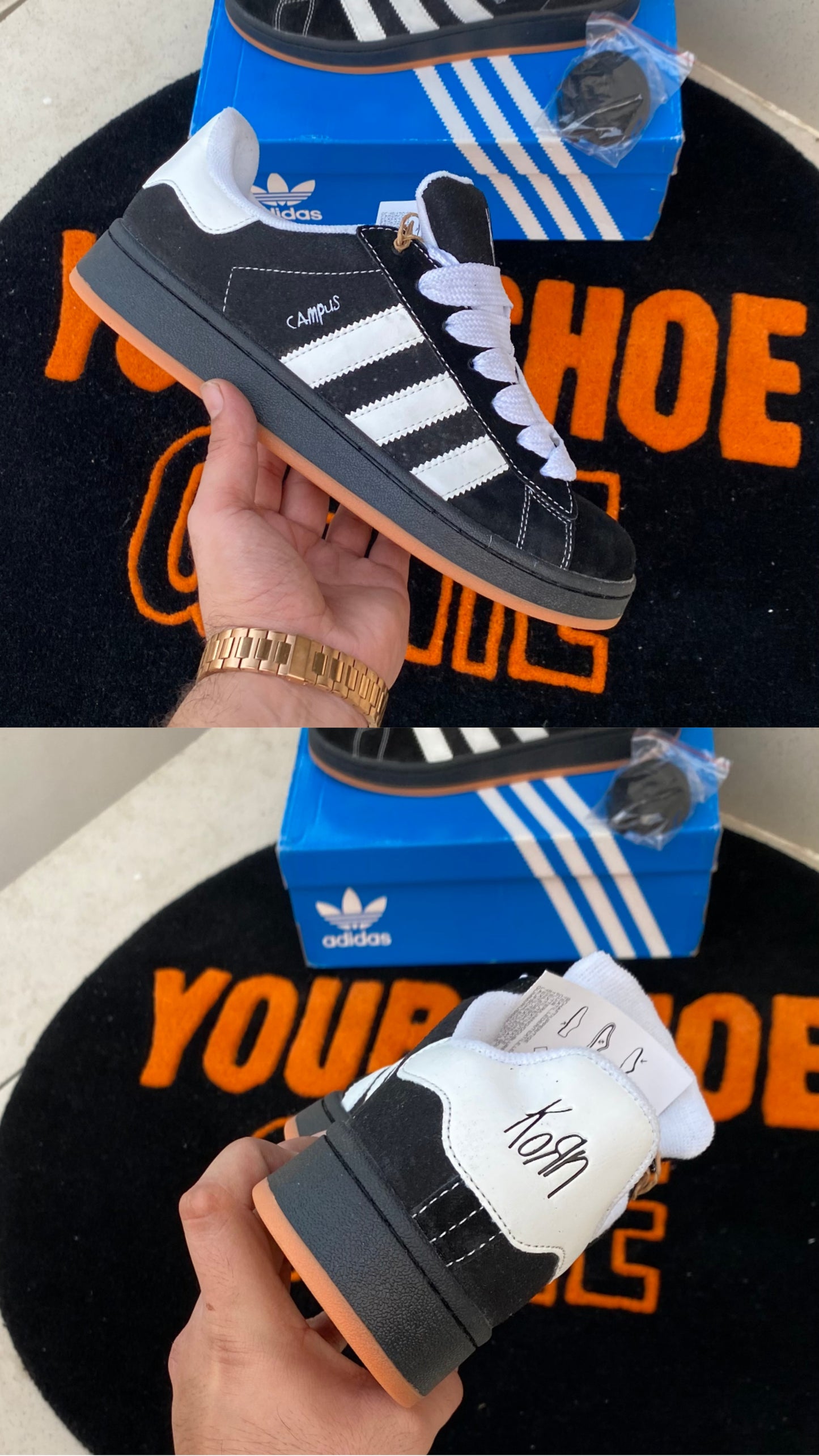 Adidass Campus x Korn