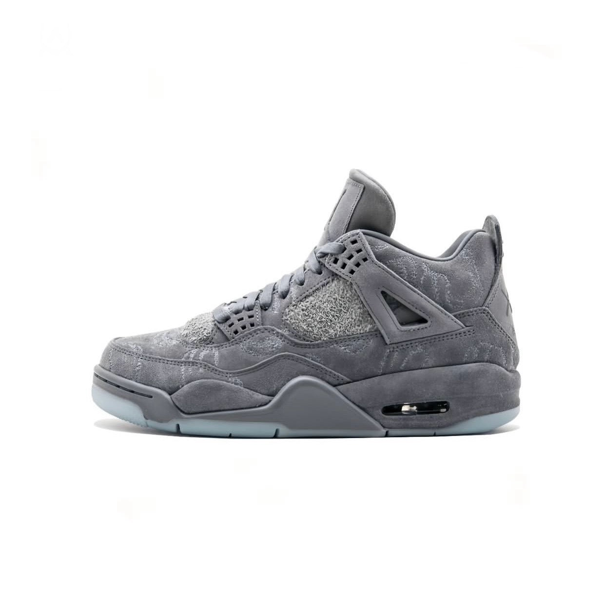 Nikee Air Jordan Retro 4 Kaws Grey Semi UA