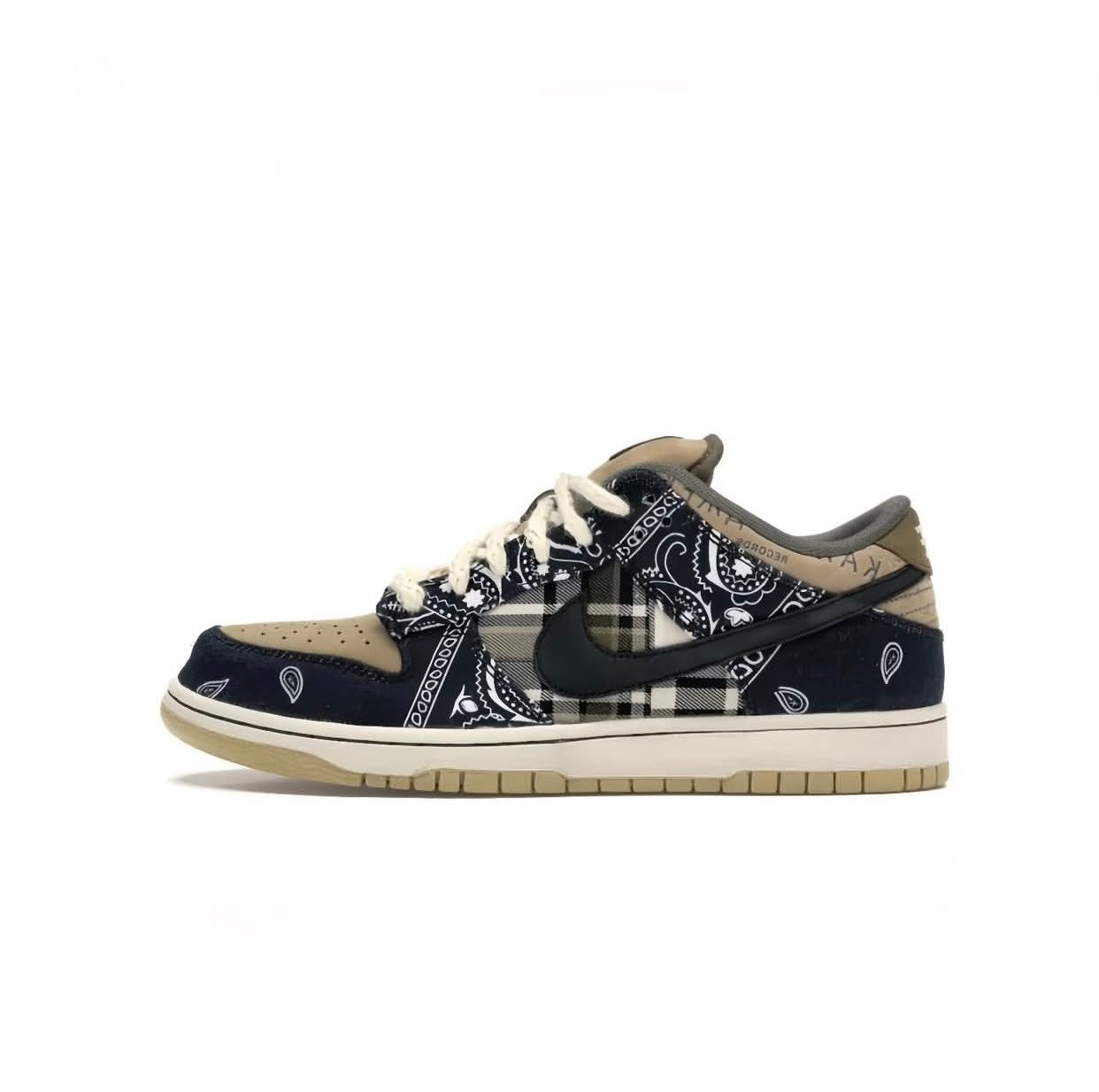 Nikee SB Dunk x Travis Scott Bandana Semi UA