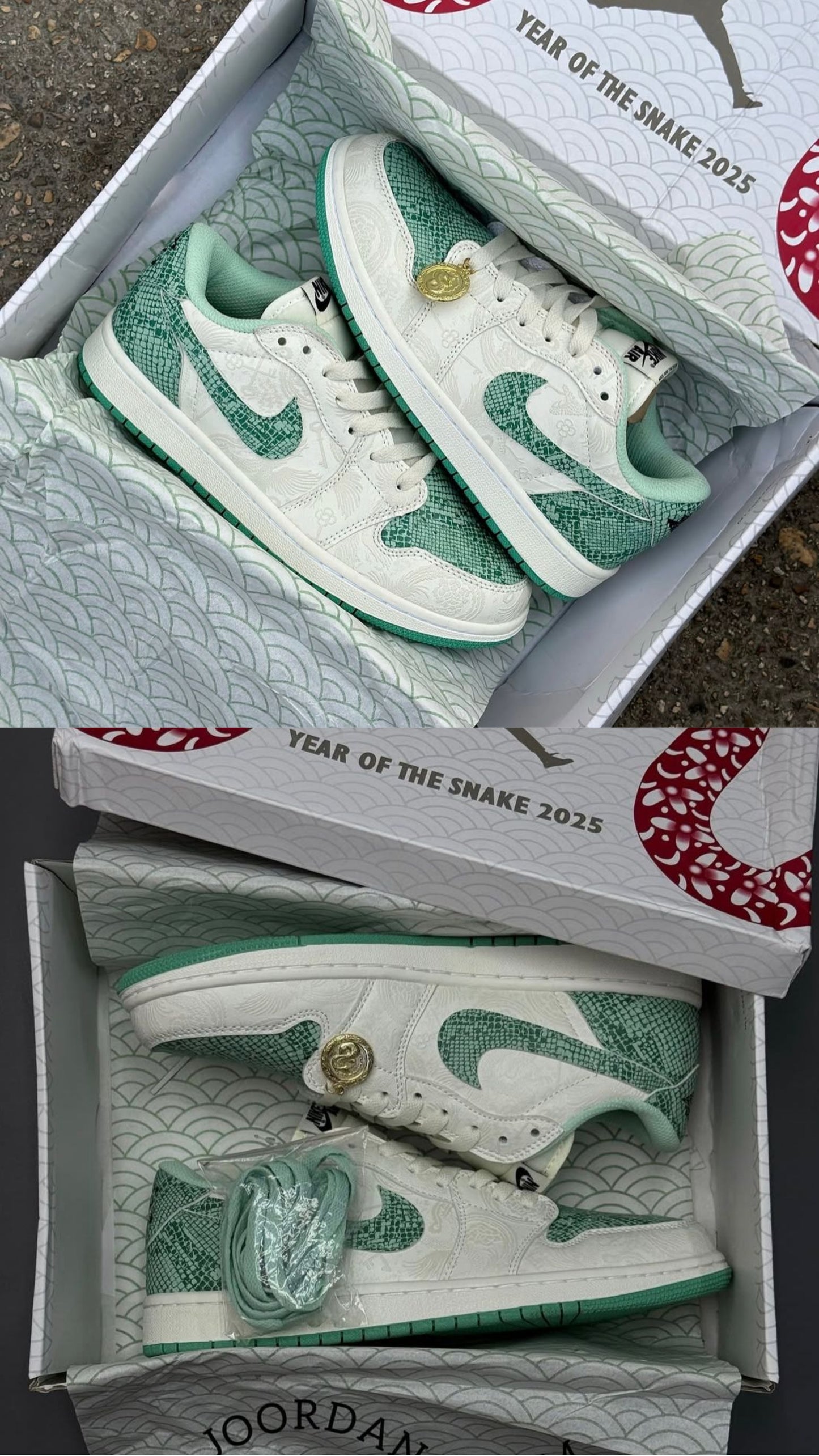 Nikee Air Jordan 1 Low Year Of The Snake