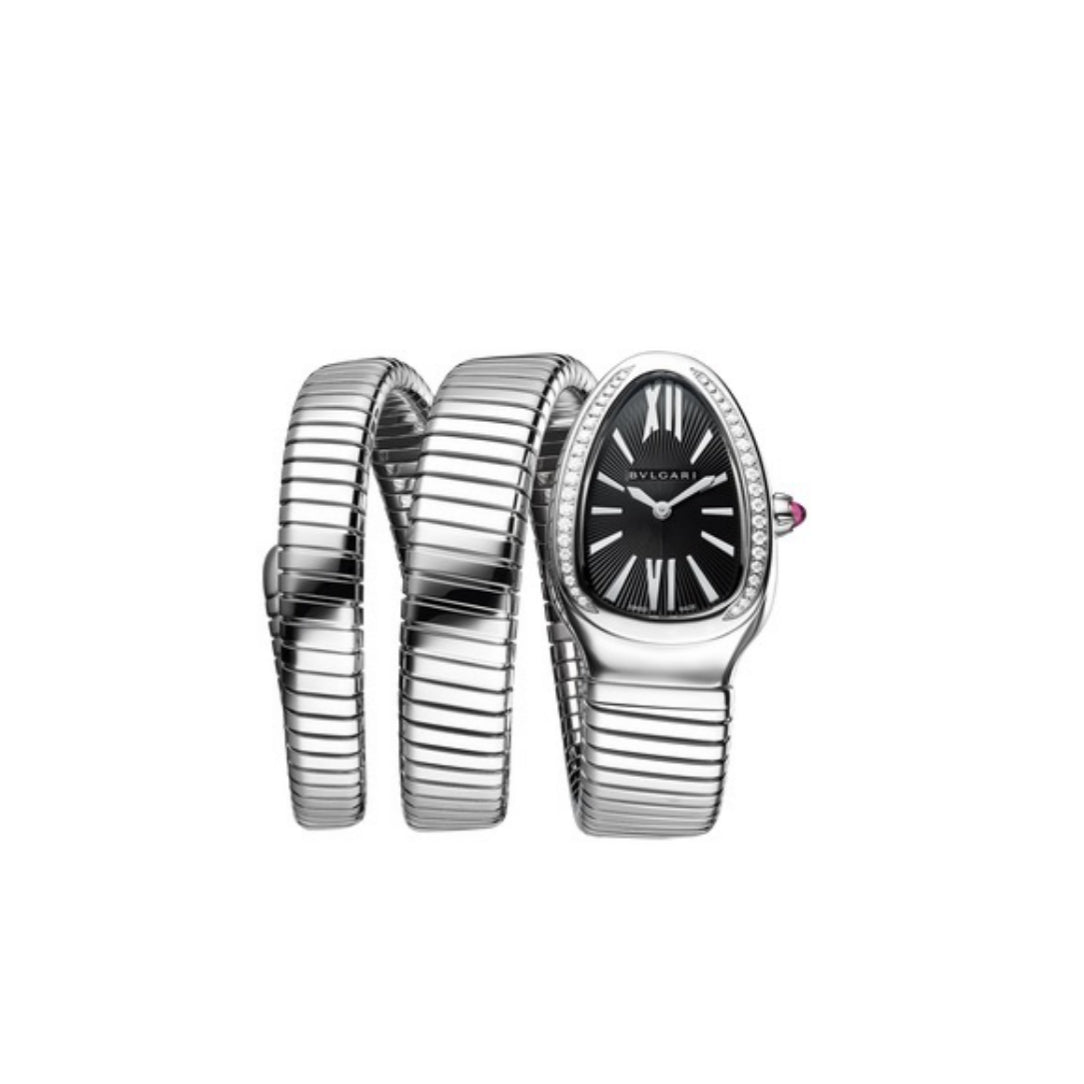 Bulgarii Serpenti Tubogas Silver