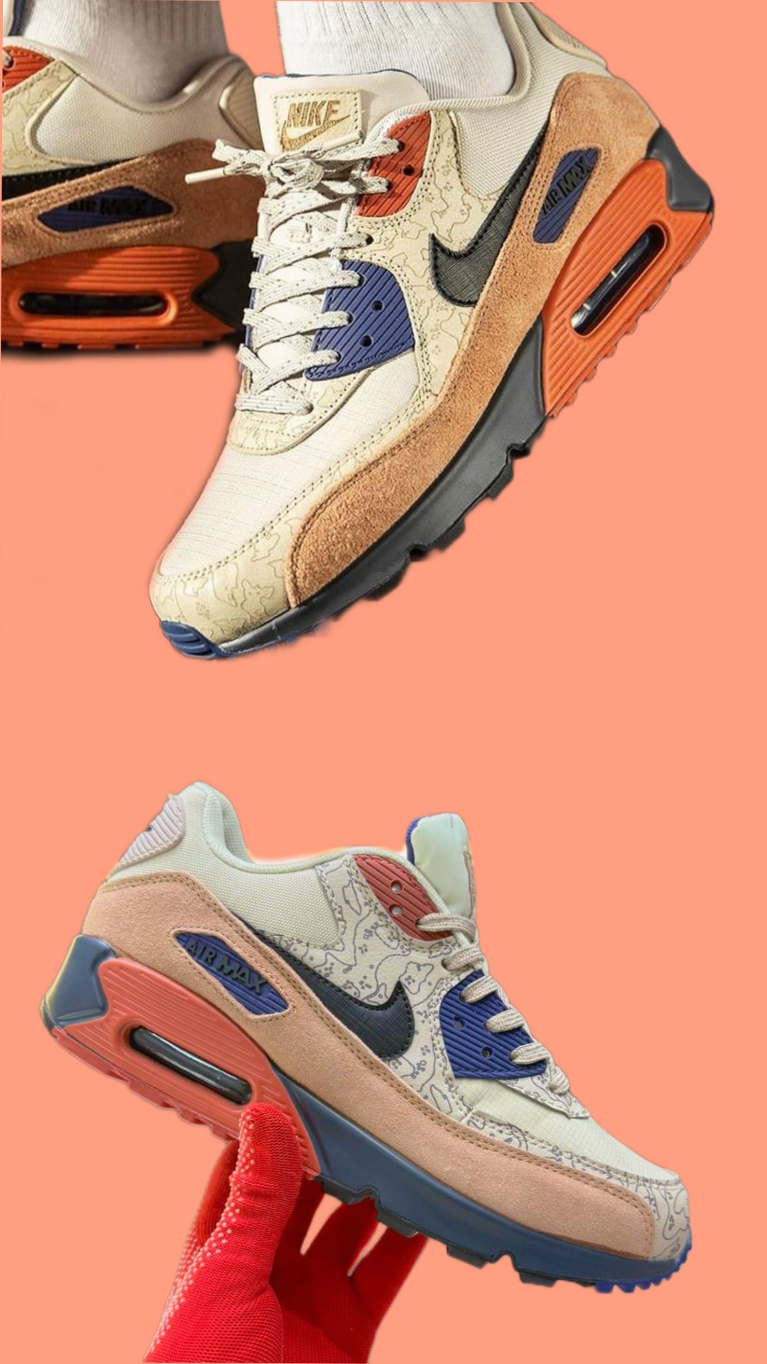 Nikee Airmax 90 Desert Sand