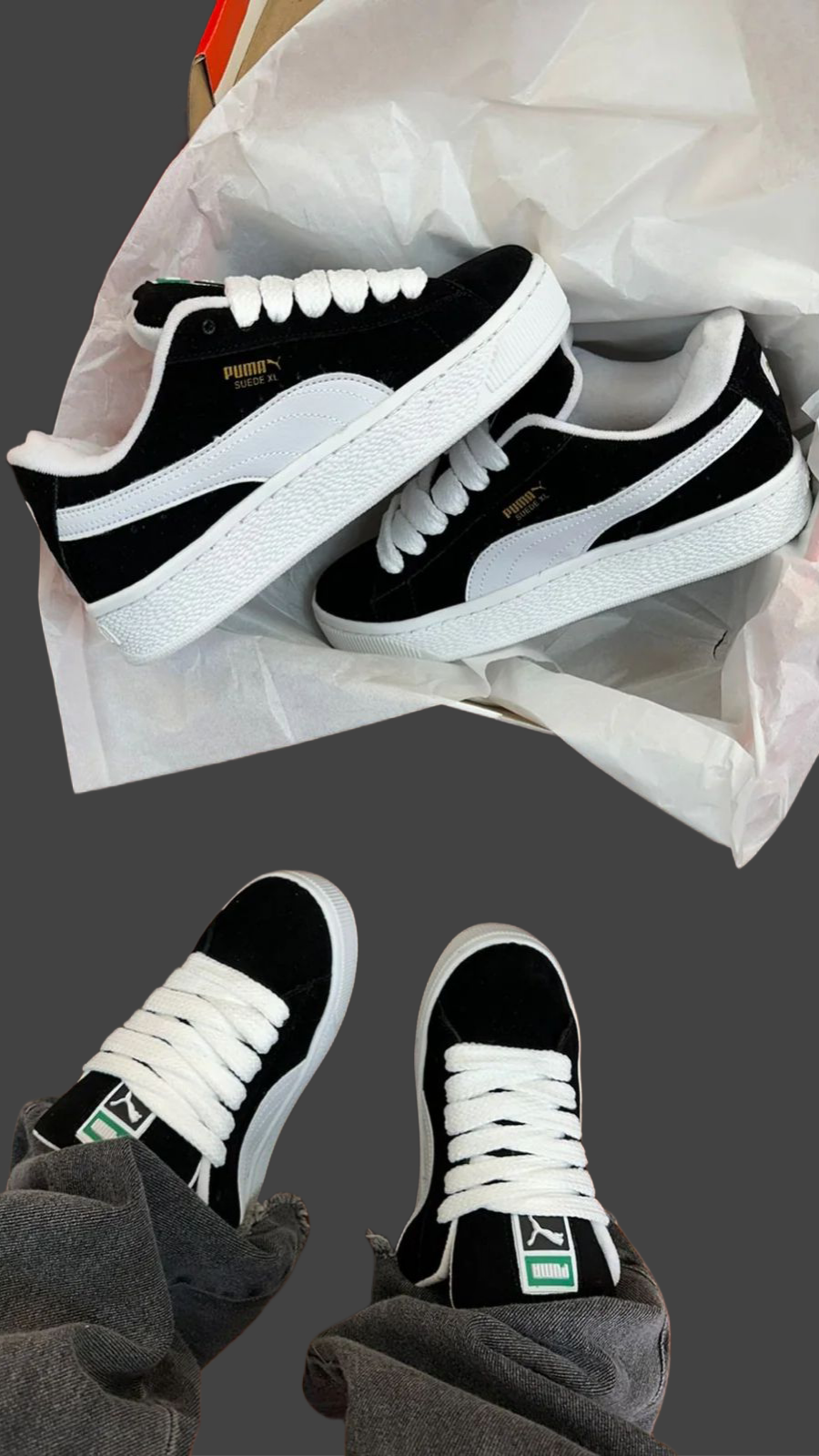 Pumaa Suede XL Black