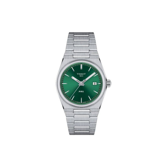 Tissott Prx Green & Silver