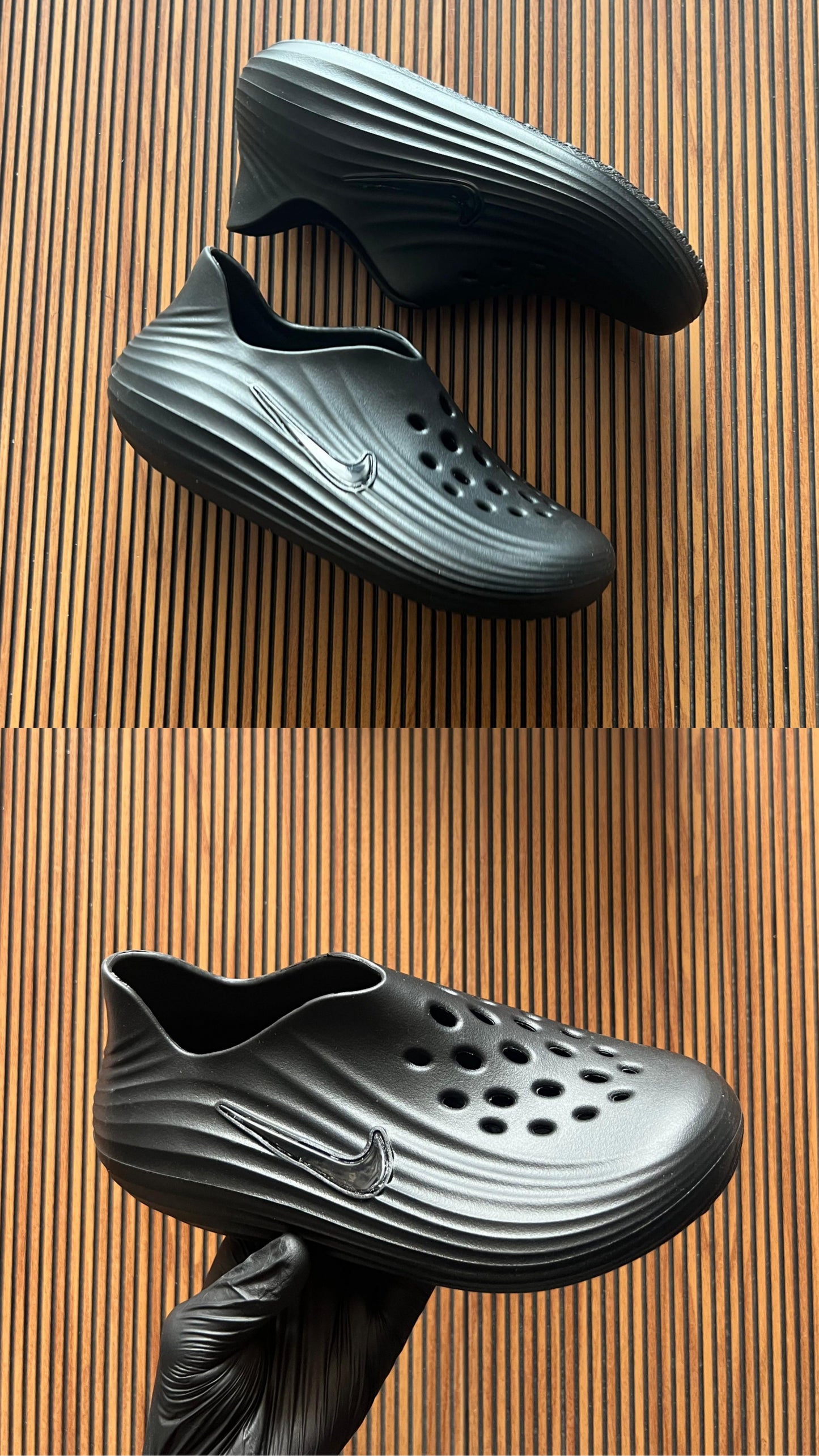 Nikee React x Rejuven 8 Black