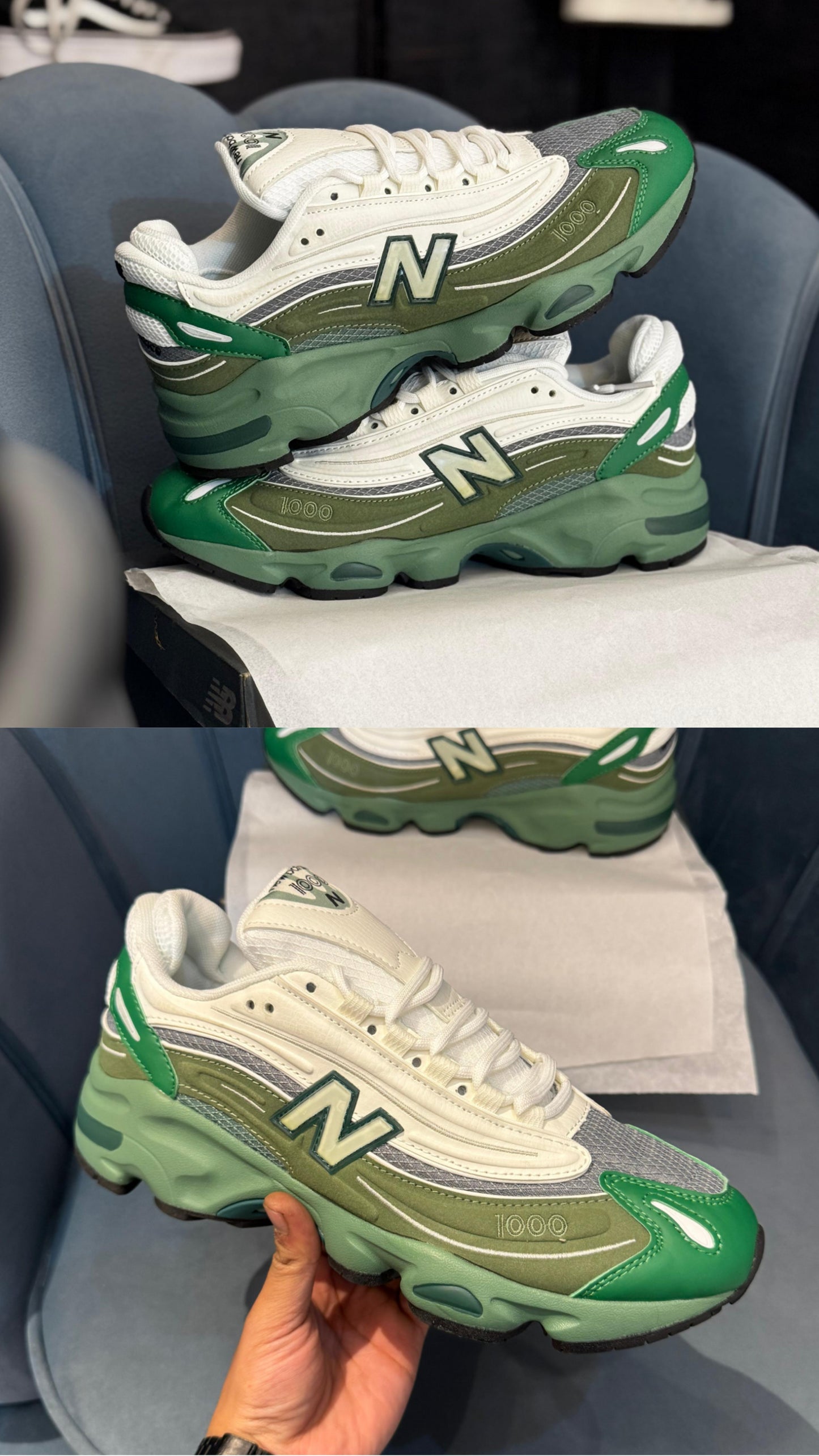 Neww Balance 1000 Green