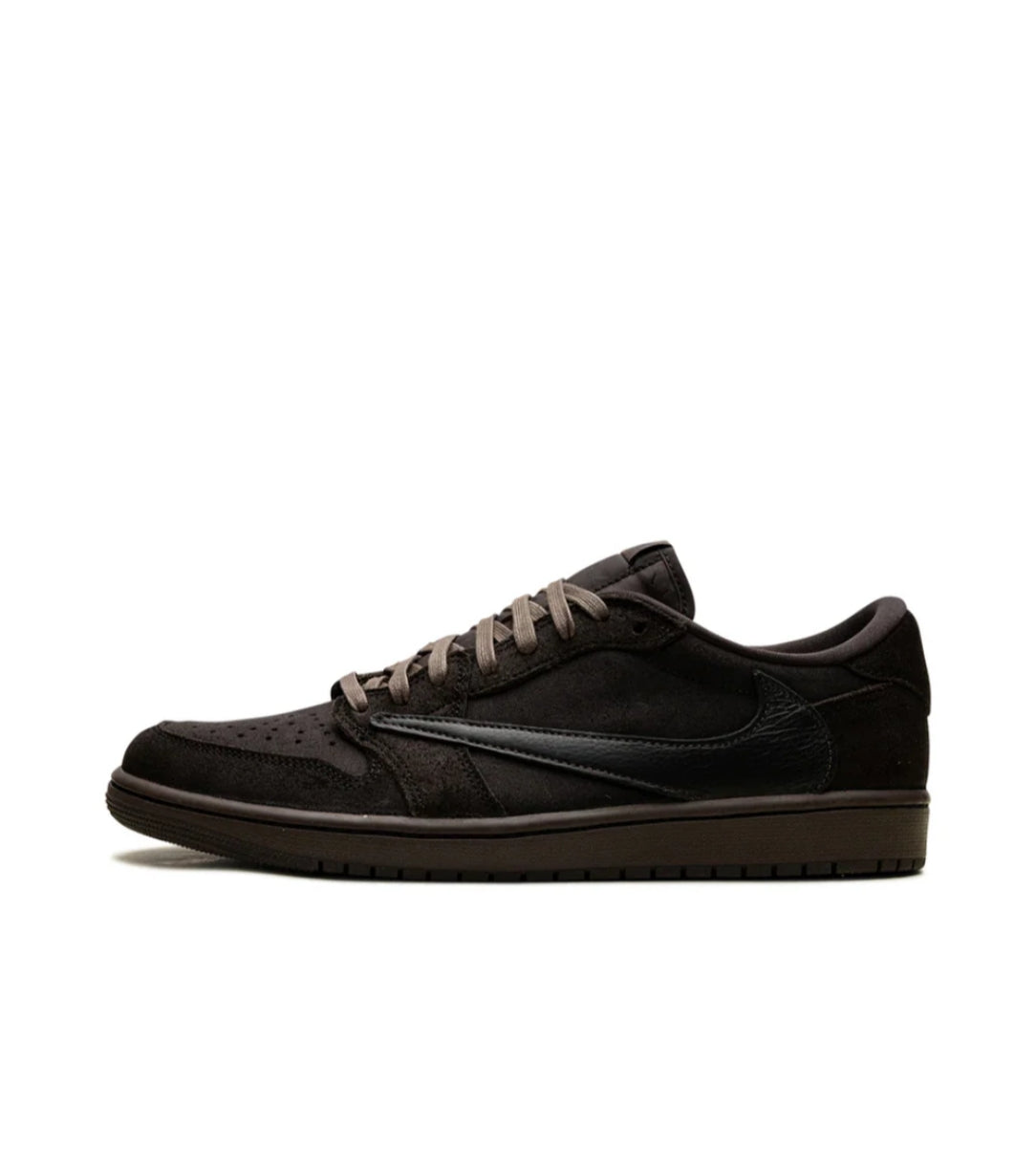 Nikee Air Jordan 1 Low x Travis Scott Velvet Brown Semi UA