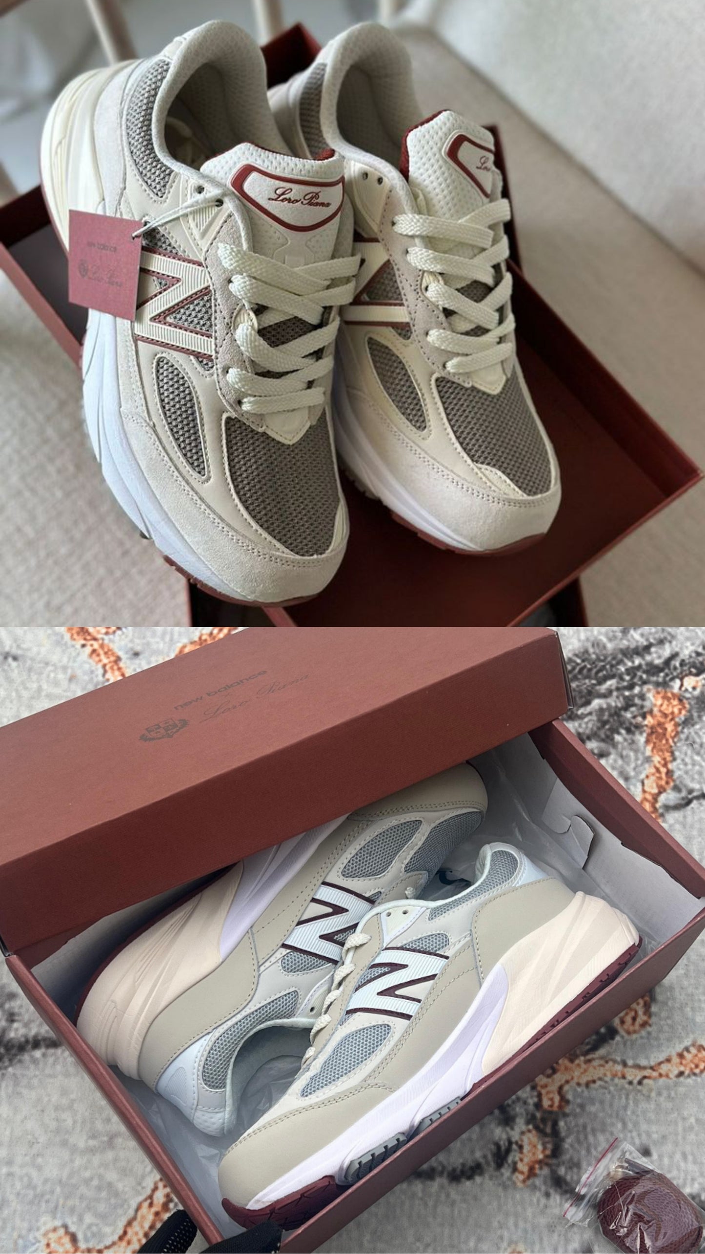 Neww Balance X Loro Piana 990 Beige