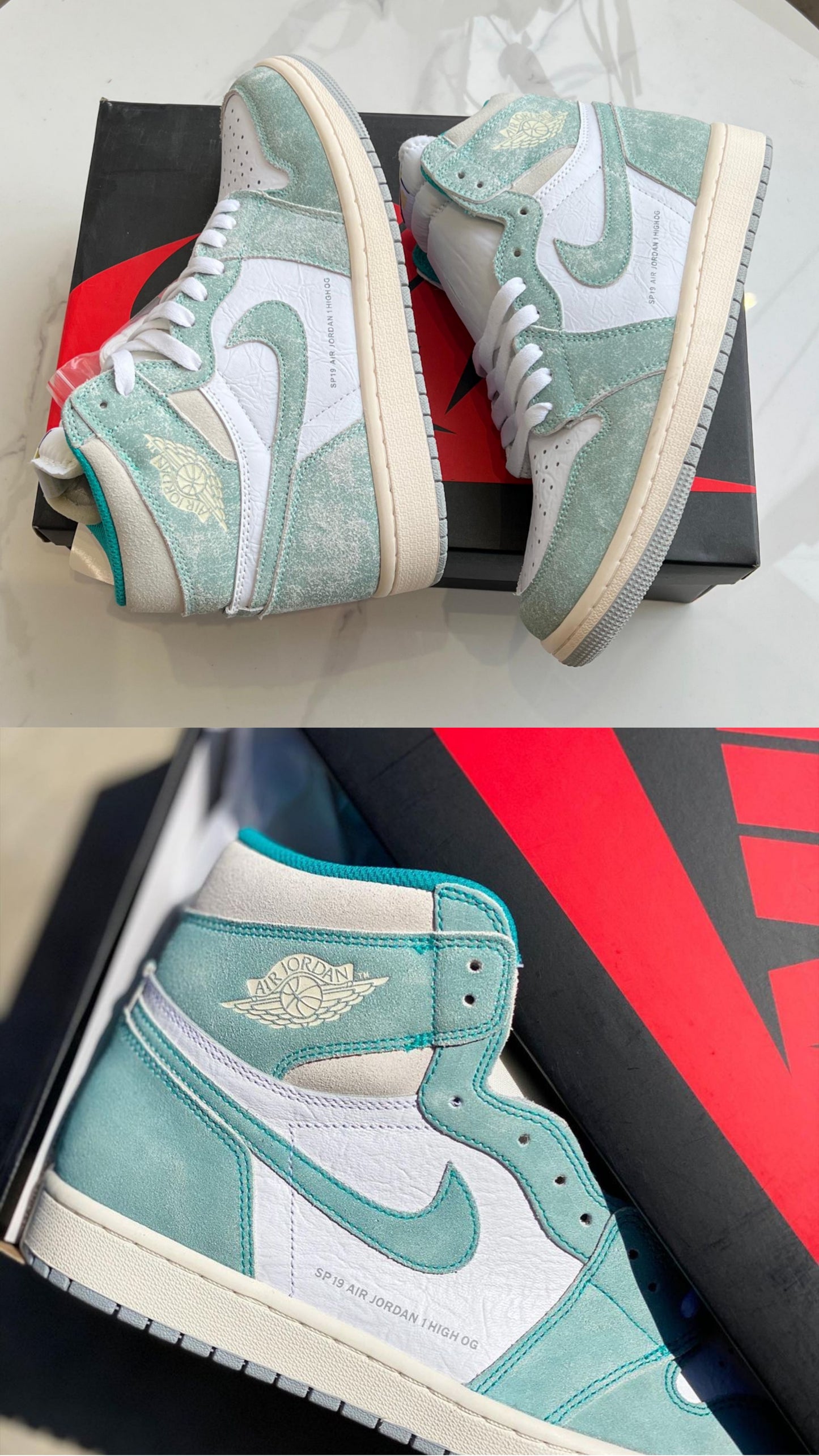 Nikee Air Jordan 1 High Turbo Green