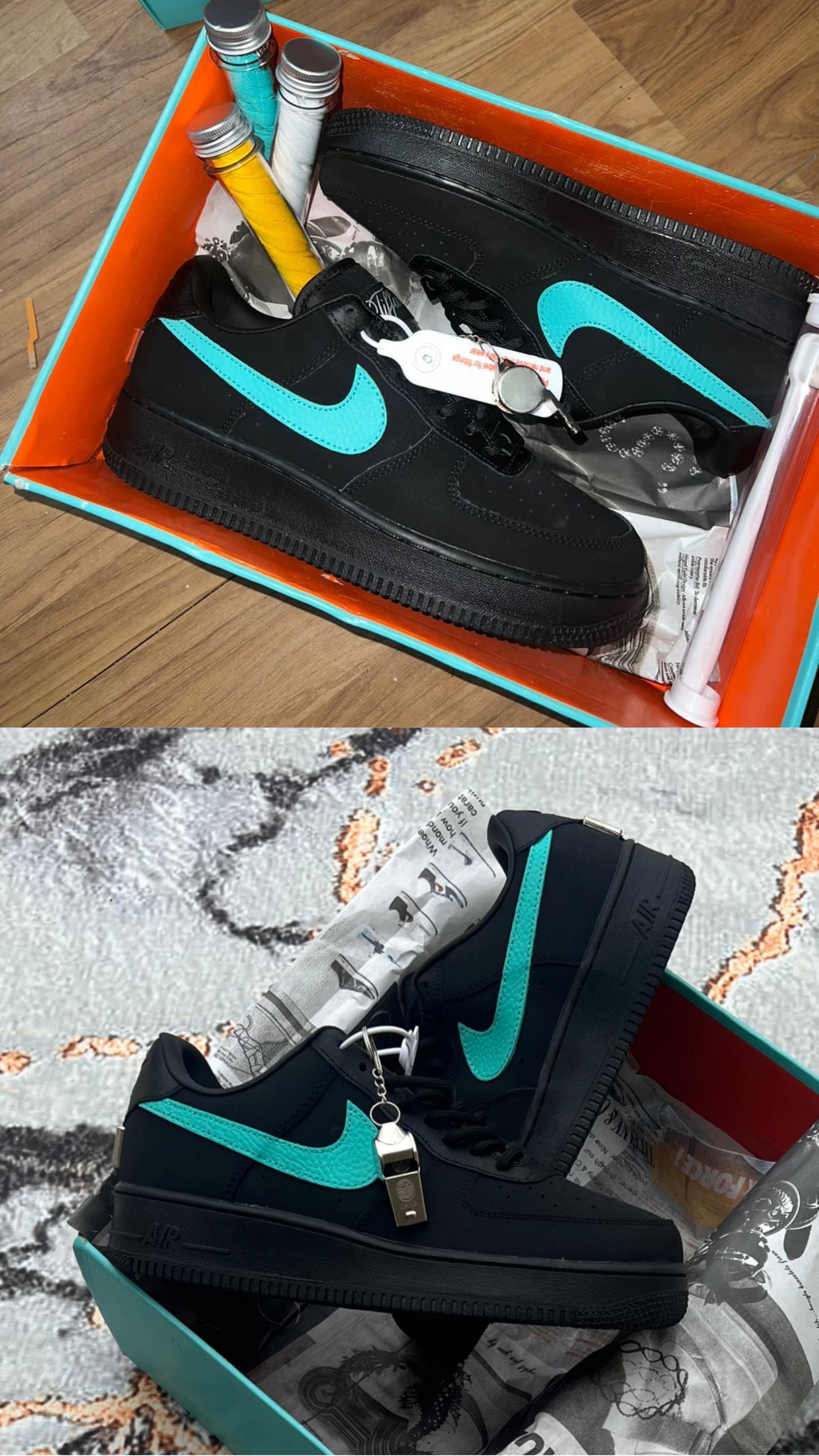 Nikee Airforce 1 x Tiffany Semi UA