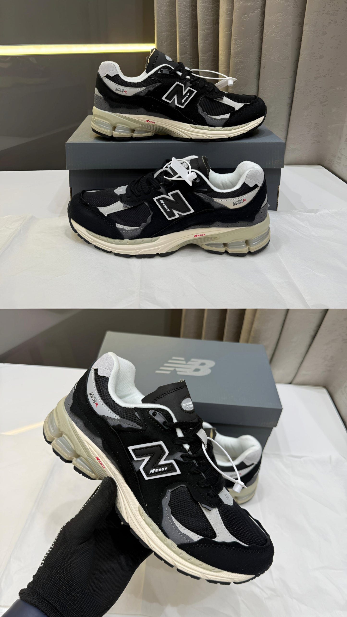 NB 2002R Protection Pack Black Grey