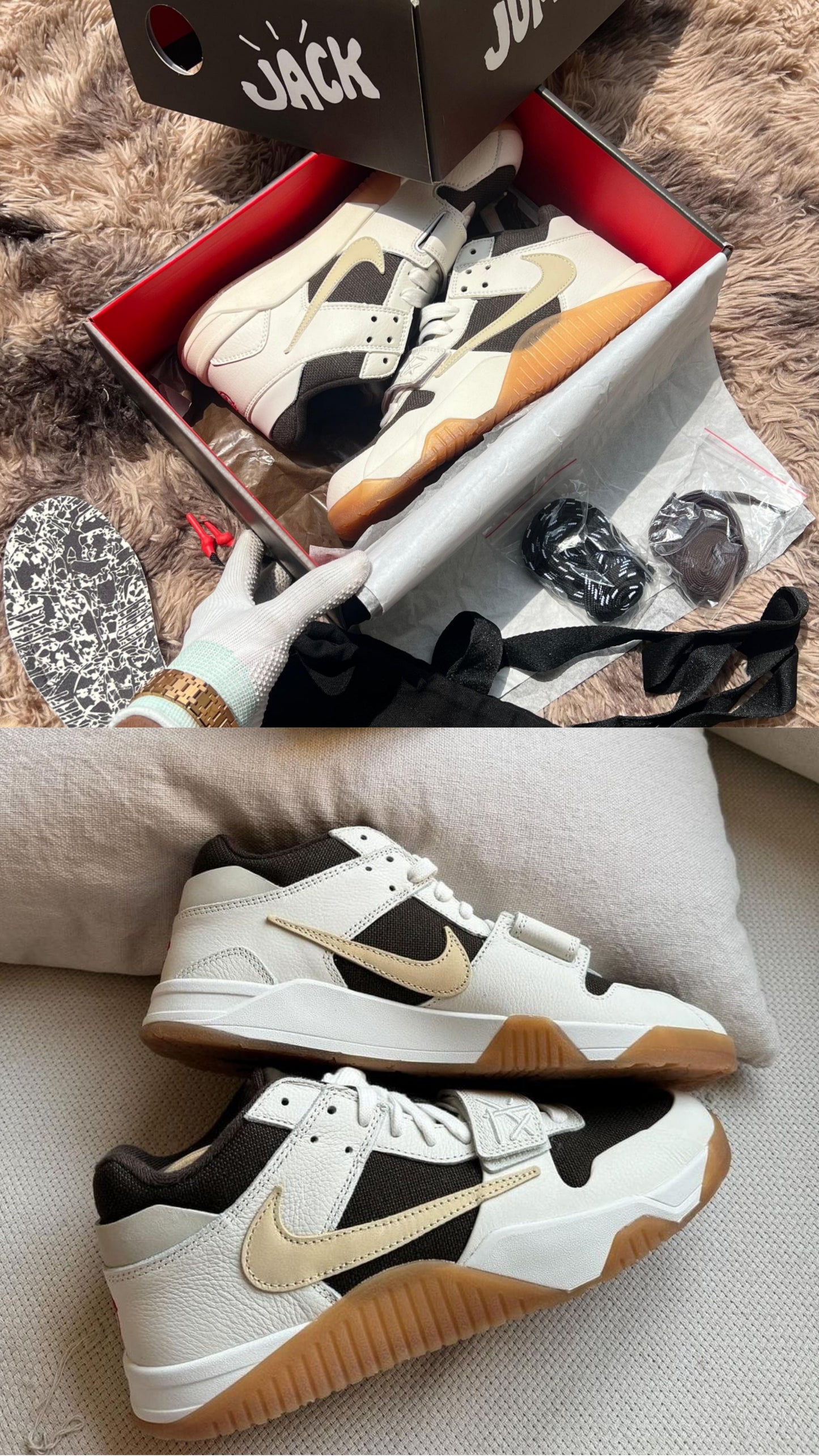 Nikee Air Jordan Travis Scott Jumpman Jack Sail
