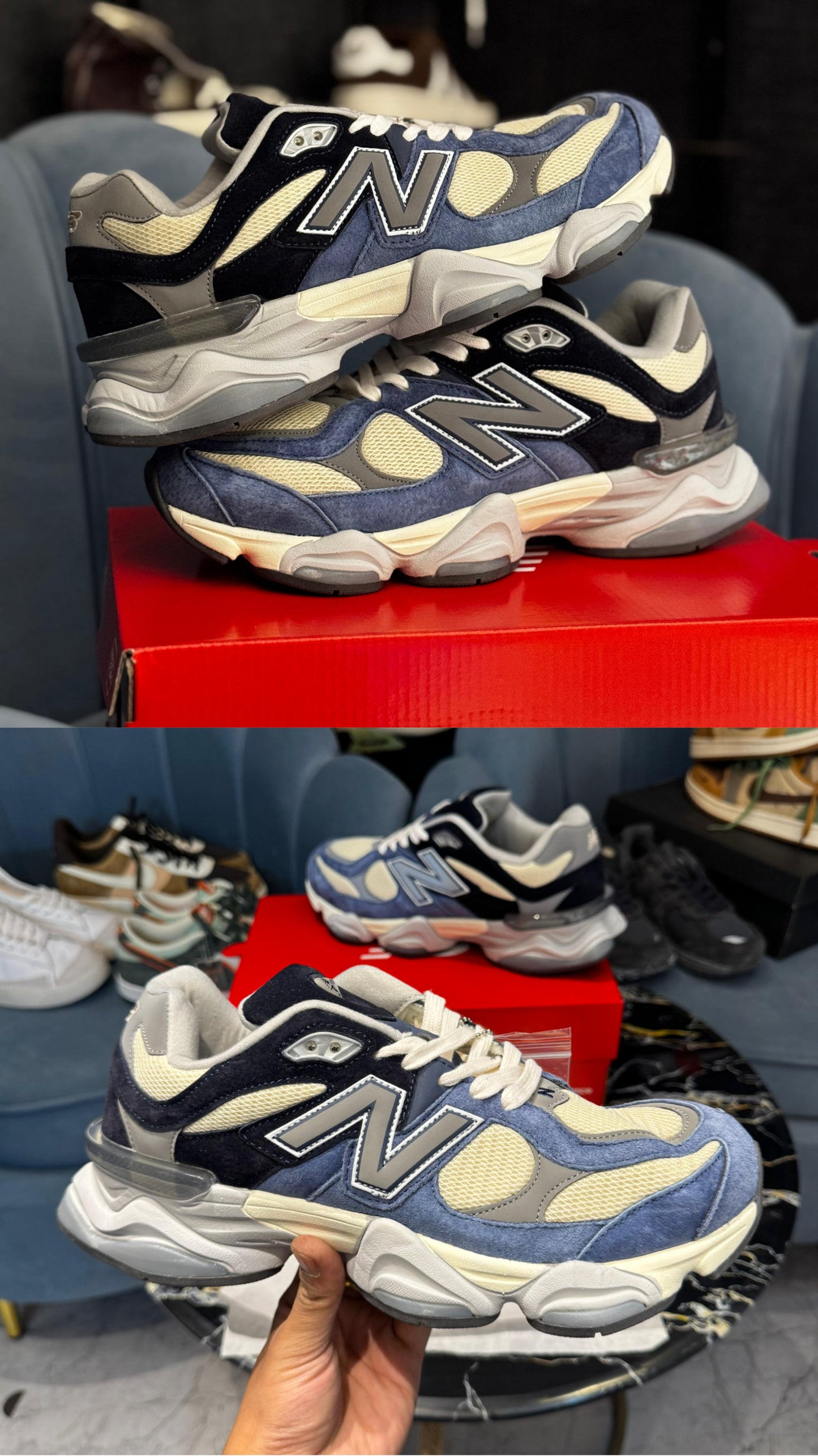 Neww Balance 9060 Indigo Blue