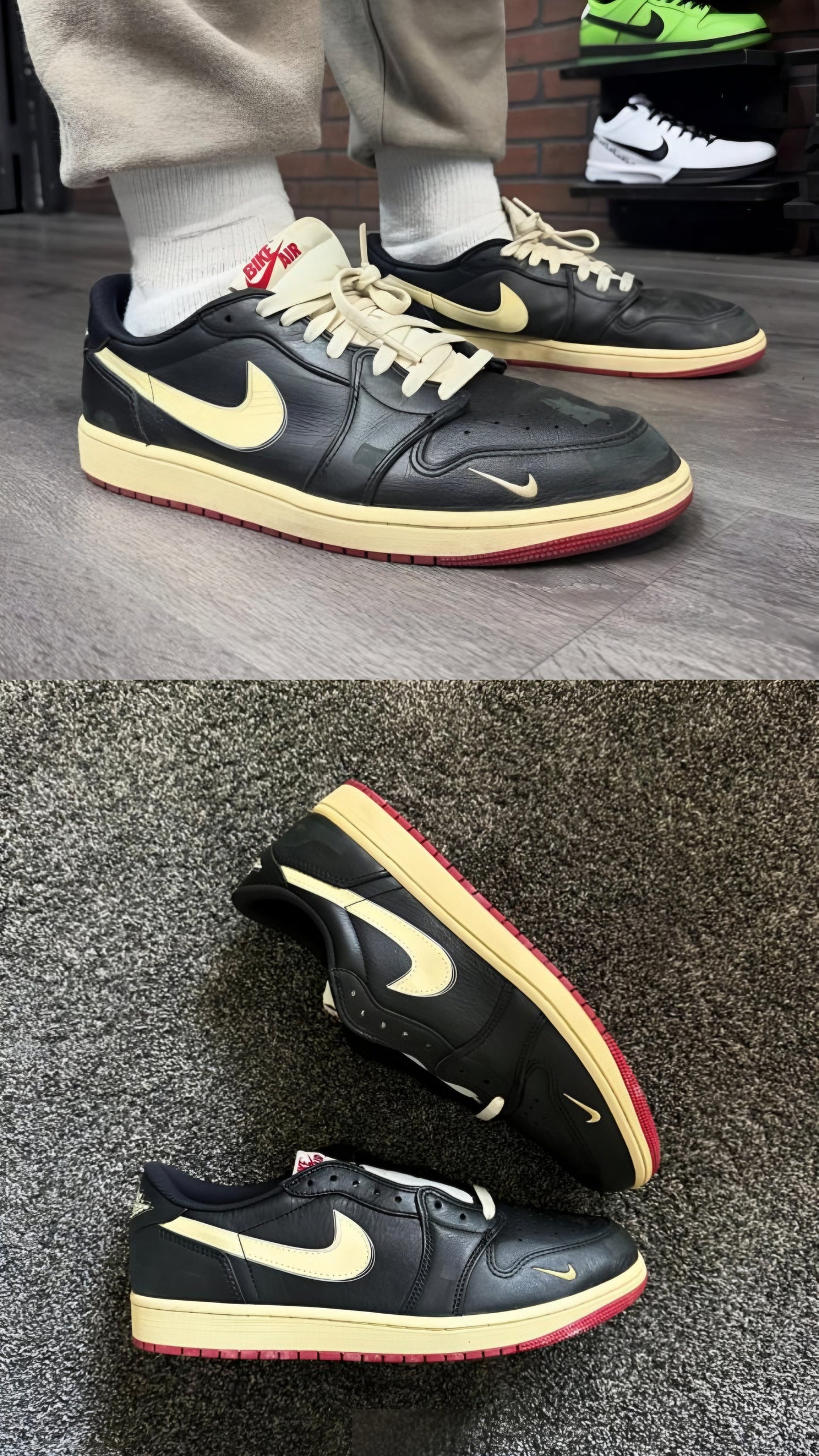 Air Jordan 1 Low Bike X Nigel Sylvester (Semi UA)