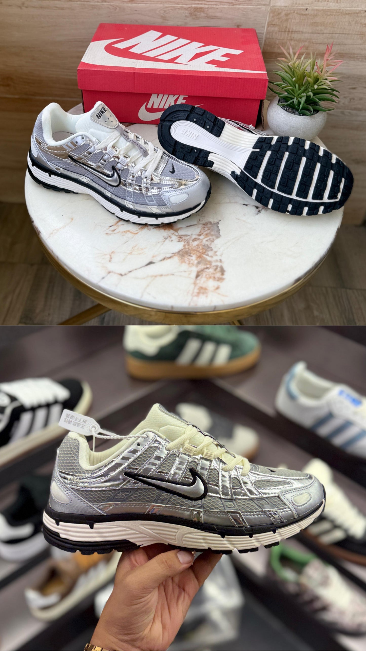 Nikee P-6000 Trainer Metallic